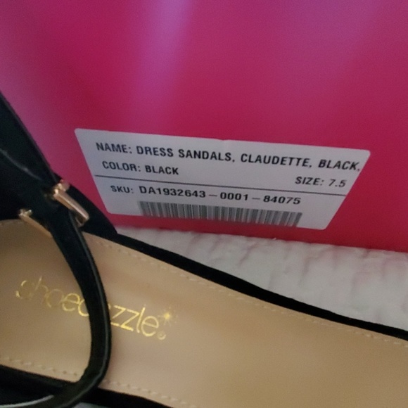 Dress sandals size 7.5 (8) - Picture 4 of 7